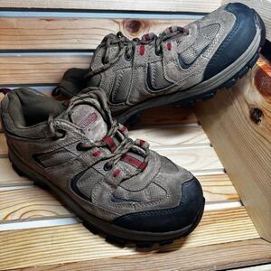 Men's Nevados Hiking Low Boots Brown Preowned Size 10.5 Wide